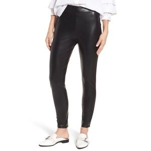 Nordstrom High-Waist Faux Leather Leggings